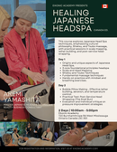 Healing Japanese Head Spa Workshop - An Intro Course on Shiatsu and Tsubo Massage Canada Edition