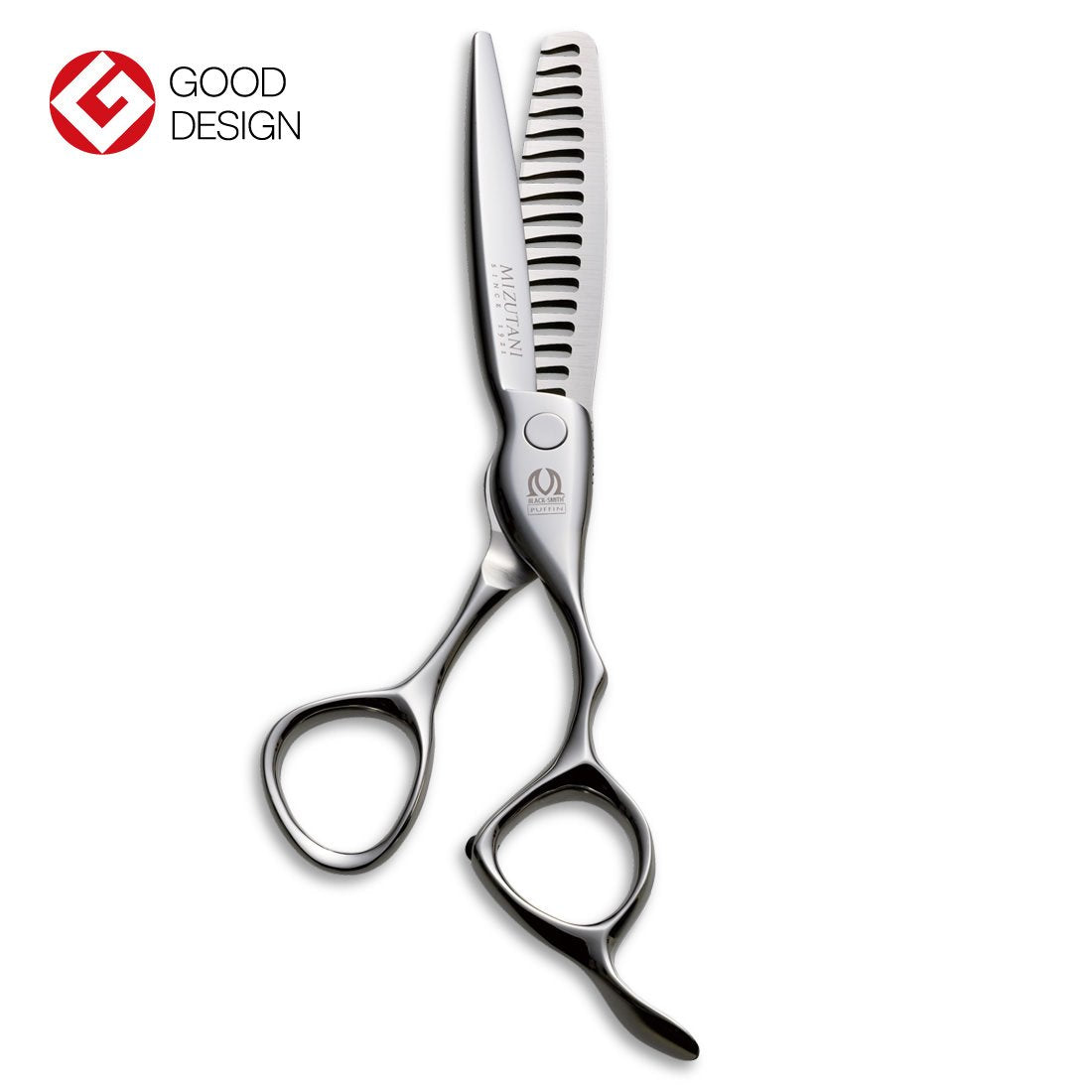 Mizutani Scissors - BLACK-SMITH Fit Puffin Thinning 17