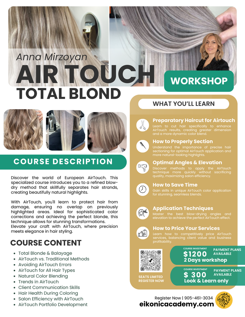 Air Touch Total Blond Highlights Workshop