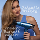 Babylisspro nano titanium Dual Ionic High-Speed Hairdryer (Blue)