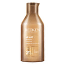 Redken shampoo bottle on a white background
