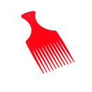 Leader Comb 242 | Small Pick Comb (Red)