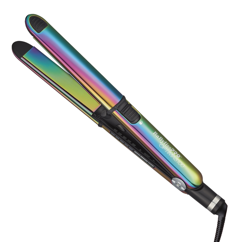 Eikonic Academy Salon Barbershop Hairstyling Barbering BaBylissPRO NanoTitanium Optima1 StainlessSteel FlatIron Limited Edition