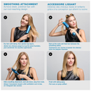 Eikonic Academy Salon Barbershop Hairstyling Barbering BaBylissPRO NanoTitanium STYLE SWITCH Ionic Multi Styler Dryer Blue