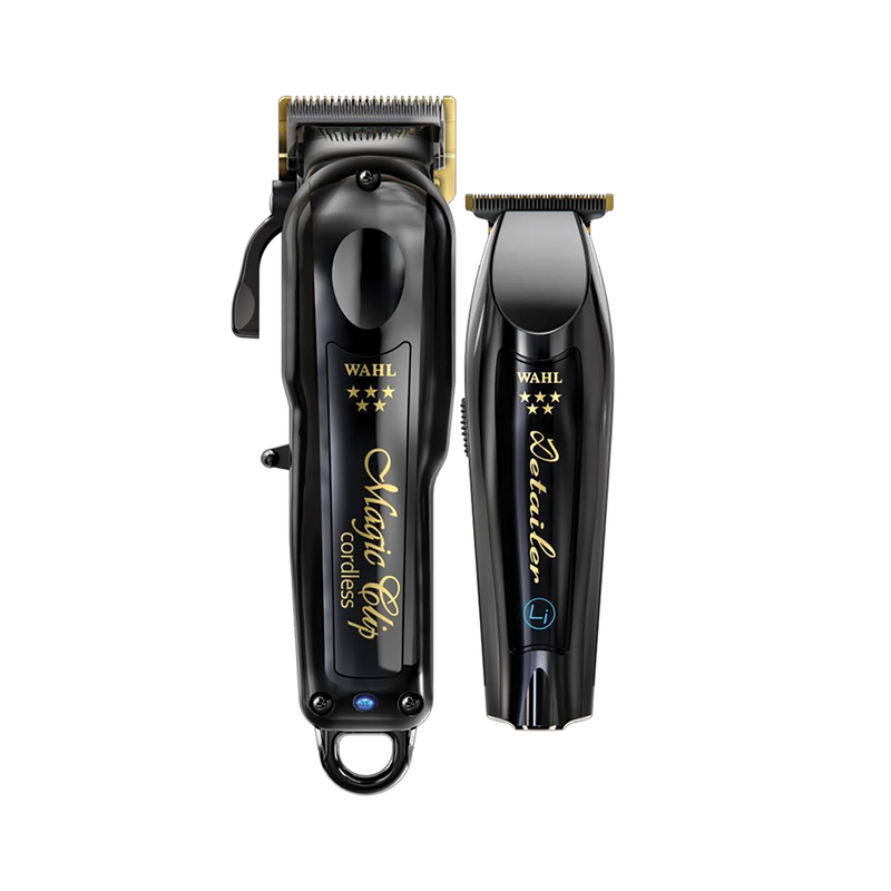 5 Star Cordless Magic Clip & Cordless Detailer Li Combo in Black