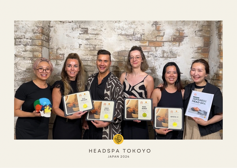 Healing Japanese Head Spa Workshop - An Intro Course on Shiatsu and Tsubo Massage Japan Edition