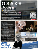 Osaka, Japan – Japanese Head Spa Certification Course | Takara Belmont Yume Method Training by Eikonic Academy