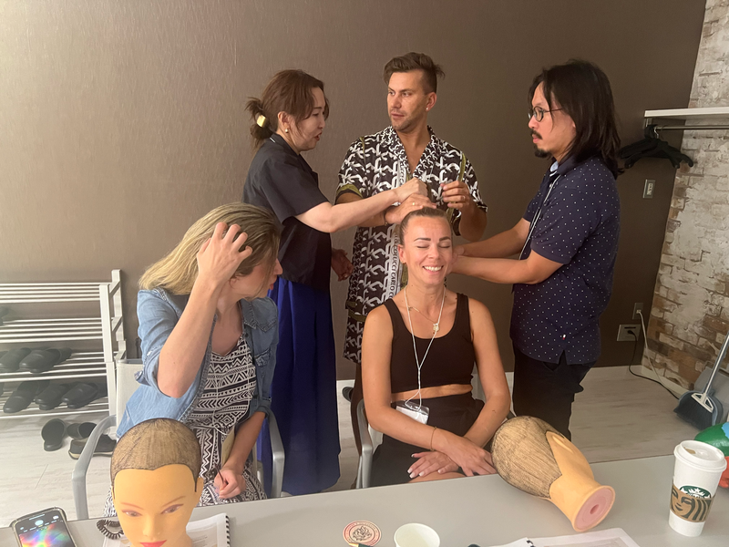 Healing Japanese Head Spa Workshop - An Intro Course on Shiatsu and Tsubo Massage Japan Edition