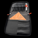 Mizutani Black 9 Sleeve Scissors Case