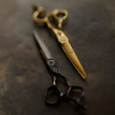 Mizutani Scissors Canada ACRO-CROSSOVER-GANYMEDE-GOLD and BLACK