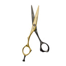 Mizutani Scissors Canada Stephen Moody Competition Winning Satin Black and Satin Gold Lefty