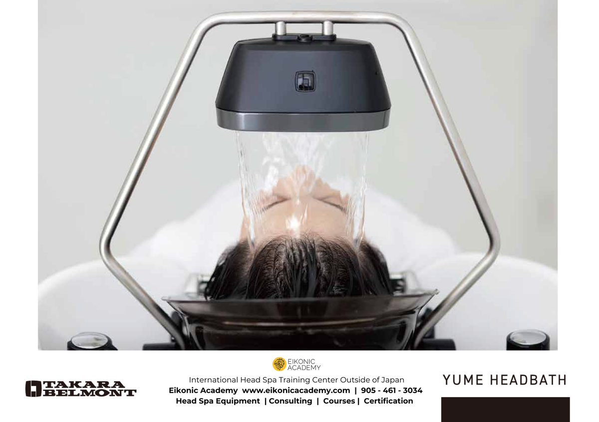 Takara Belmont Head Spa - Head Bath Waterfall Attachment - Luxury Japa