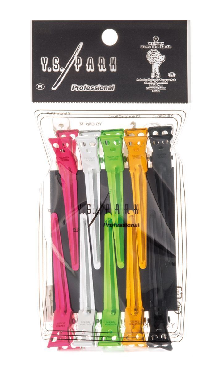 YS PARK YS-Clips Medium Assorted Colours (10pcs)