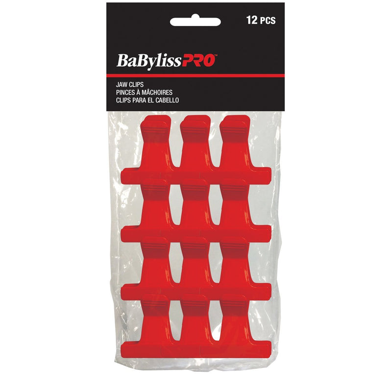 Babyliss PRO Plastic Jaw Clips (12)