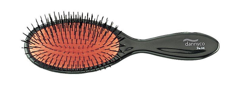 Dannyco Paddle Brush Updo (Black/Orange - Oval)