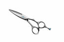 Mizutani Black-Smith Solid Thinning 30 Lefty scissors, featuring a high-performance cutting edge with 30 teeth for precise thinning and smooth cutting results.