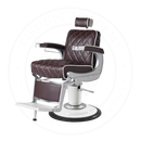 TAKARA BELMONT 325 BROWN IVORY PIPING WHITE BASE