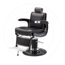 Takara Belmont Classic Elite Black Barber Chair 225EB with Black Base