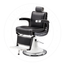 Takara Belmont Classic Elite Black Barber Chair 225EB with Retro K Base