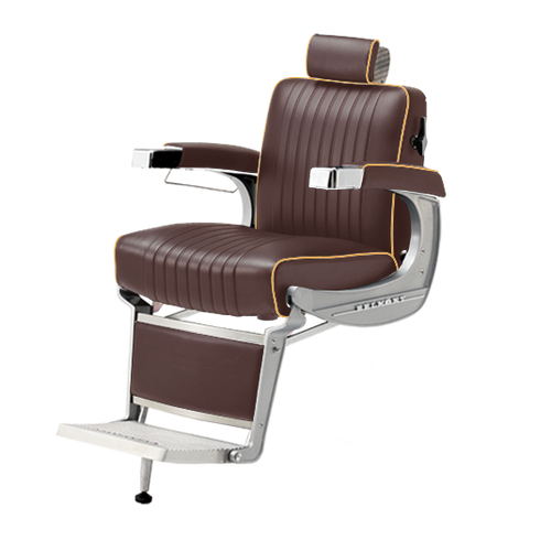 Takara Belmont Classic Barber Chair (225N) - Chrome Base (B)