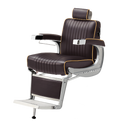 Takara Belmont Classic Barber Chair 225N with White Base