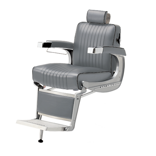 Takara Belmont Classic Barber Chair (225N) - White Base (BWJ-BASE)