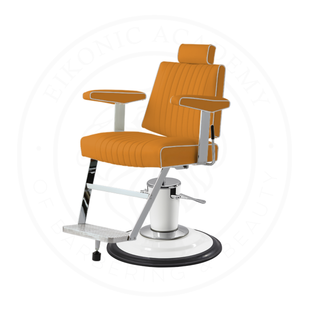 Takara Belmont Lite Barber Chair (405) - White Base (BW)