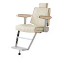 Takara Belmont 405 with White MEW Base Barber Chair