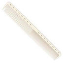 YS 336 Fine Cutting Comb Wide - White